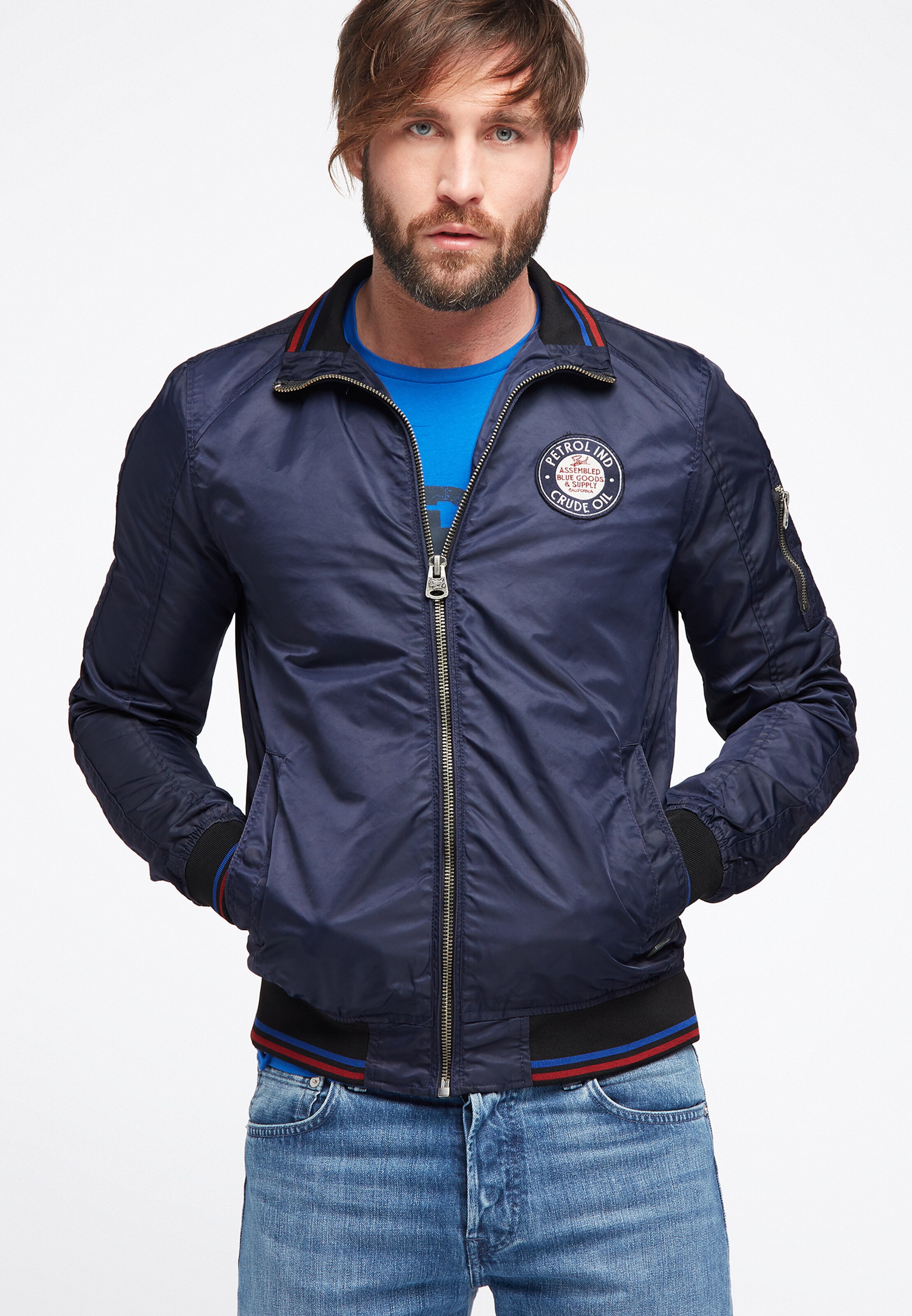 Petrol Industries Jacke in blau  ABOUT YOU