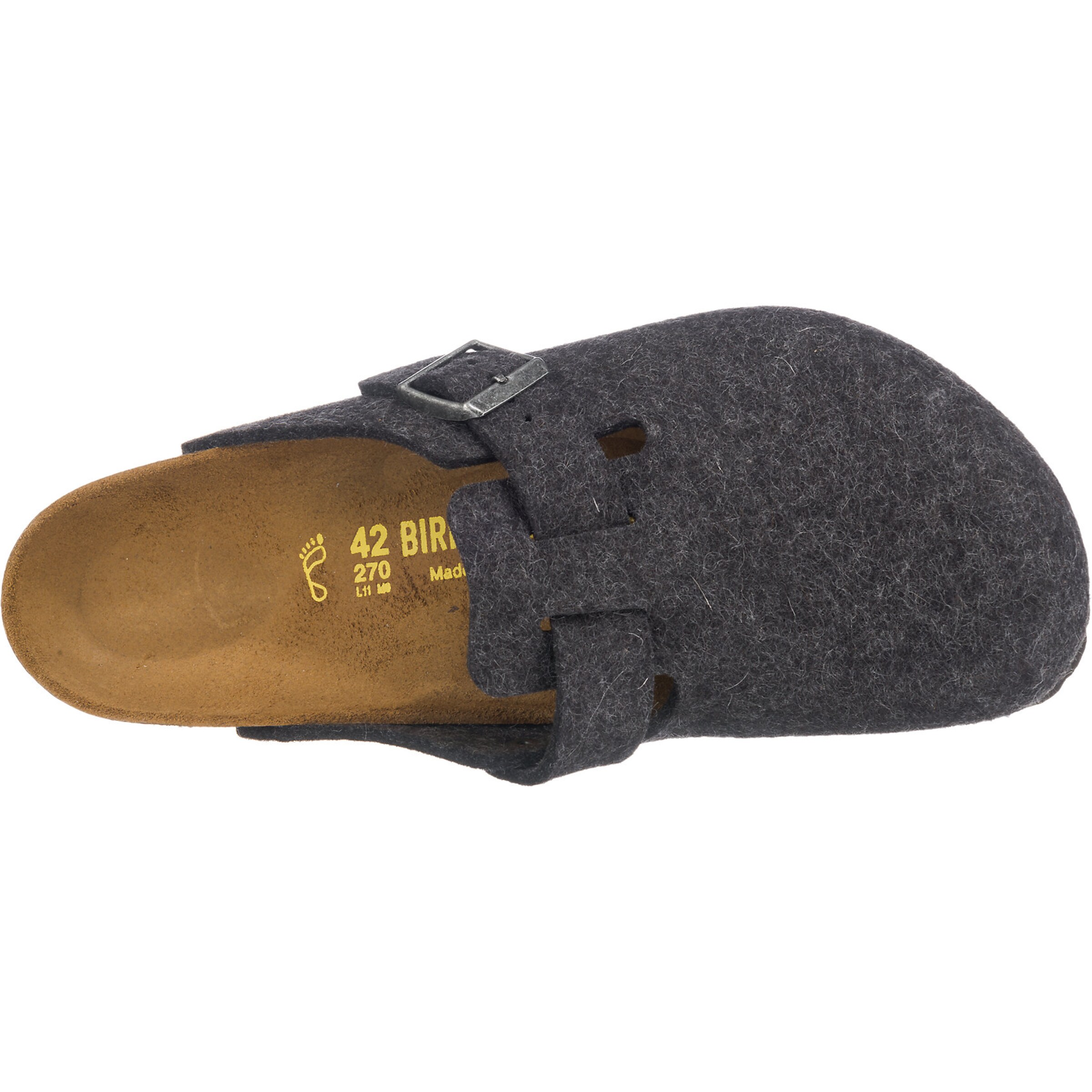 Zoccoletto 'Boston' di BIRKENSTOCK in grigio