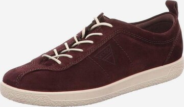 ECCO Sneakers laag in Rood: voorkant