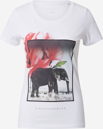 EINSTEIN & NEWTON Shirt 'Elephant' in White: front