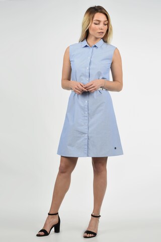 DESIRES Shirt Dress 'Drew' in Blue