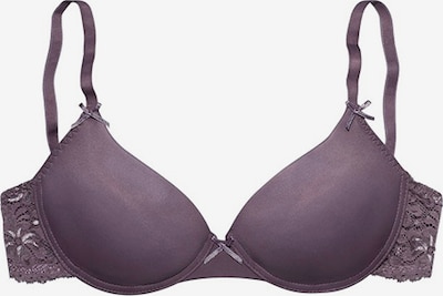 NUANCE Soutien-gorge en taupe / violet foncé, Vue avec produit