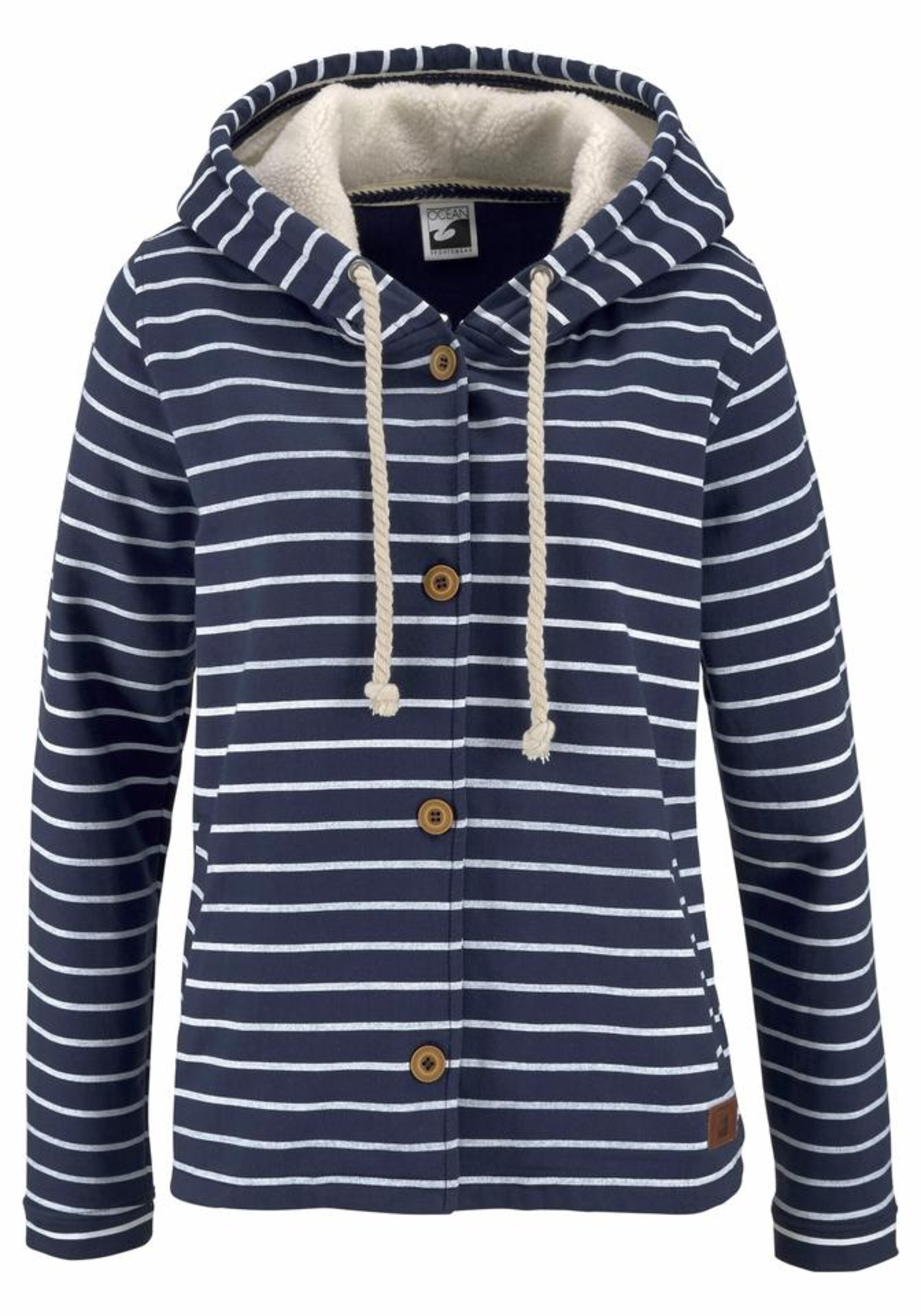 OCEAN SPORTSWEAR - Kapuzensweatjacke in marine