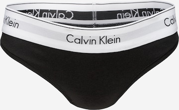 Calvin Klein Underwear Stringit värissä musta: edessä