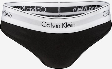 Calvin Klein Underwear Tangá - Čierna: predná strana