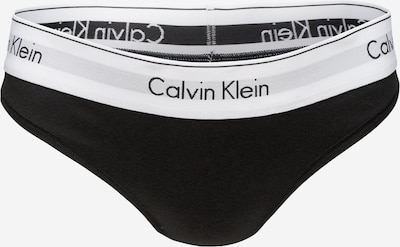 Calvin Klein Underwear String in grau / schwarz / weiß, Produktansicht