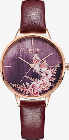 Victoria Hyde Analoog horloge in Rood: voorkant