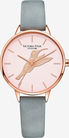 Victoria Hyde Analoog horloge 'Maida' in Grijs: voorkant