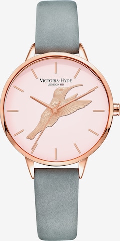 Victoria Hyde Analoog horloge 'Maida' in Grijs: voorkant