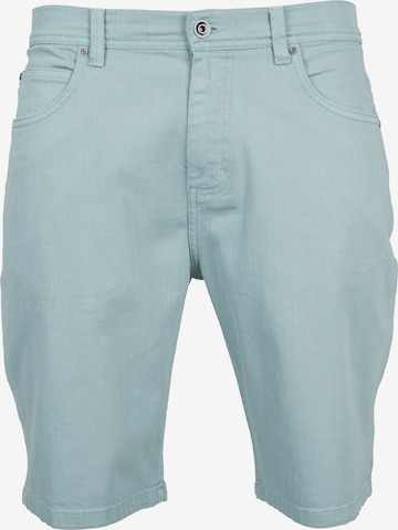 Urban Classics Regular Pants in Green: front