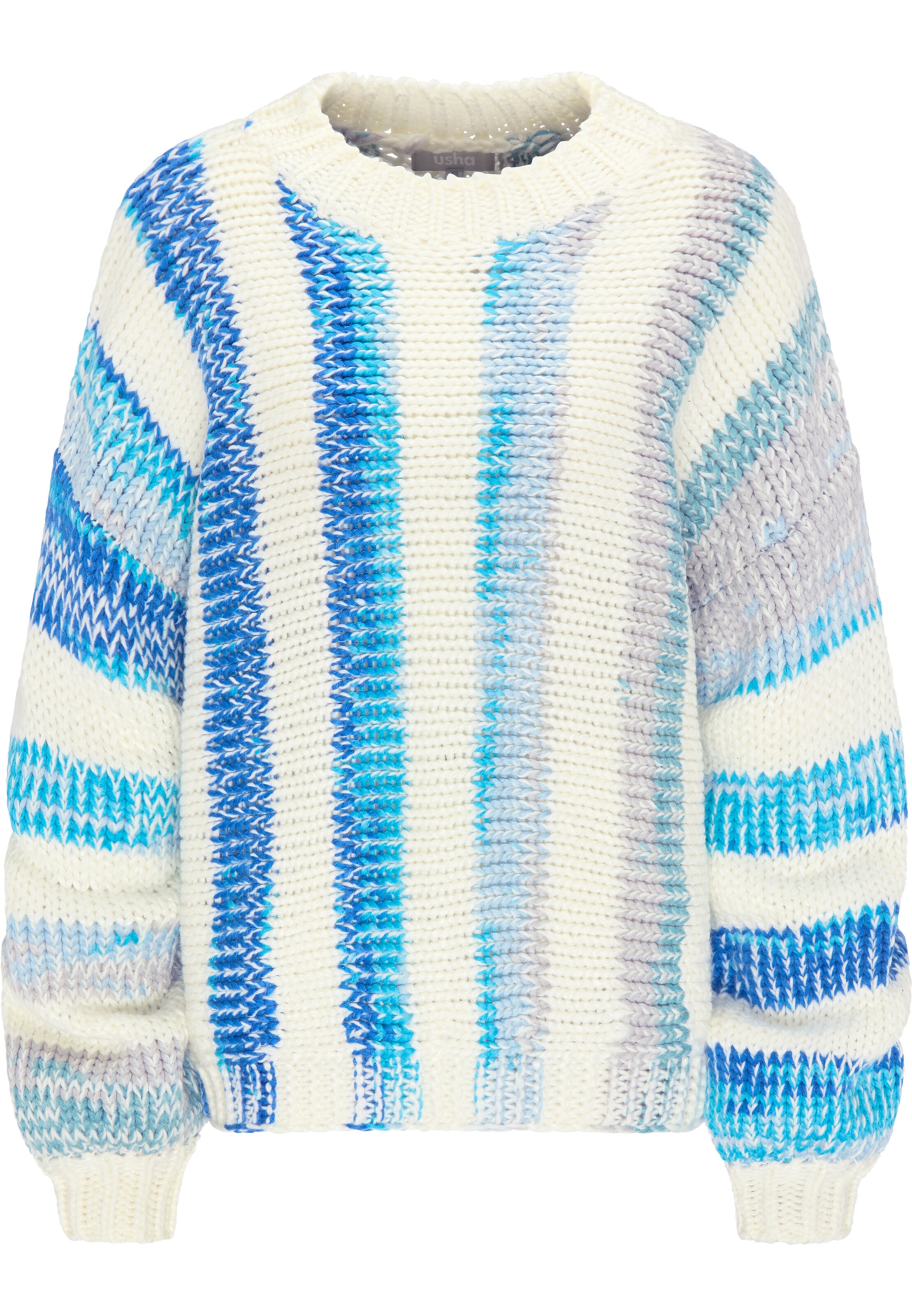 Usha - Oversized trui in de kleur Beige