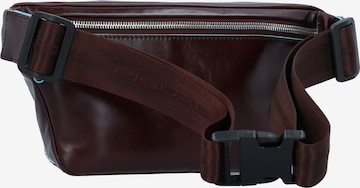 Piquadro Fanny Pack 'Blue Square' in Brown