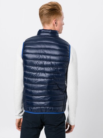 Gilet di North Sails in blu: dietro
