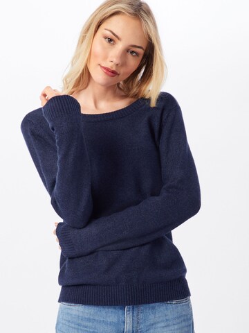 VILA Sweater 'Ril' in Blue: front