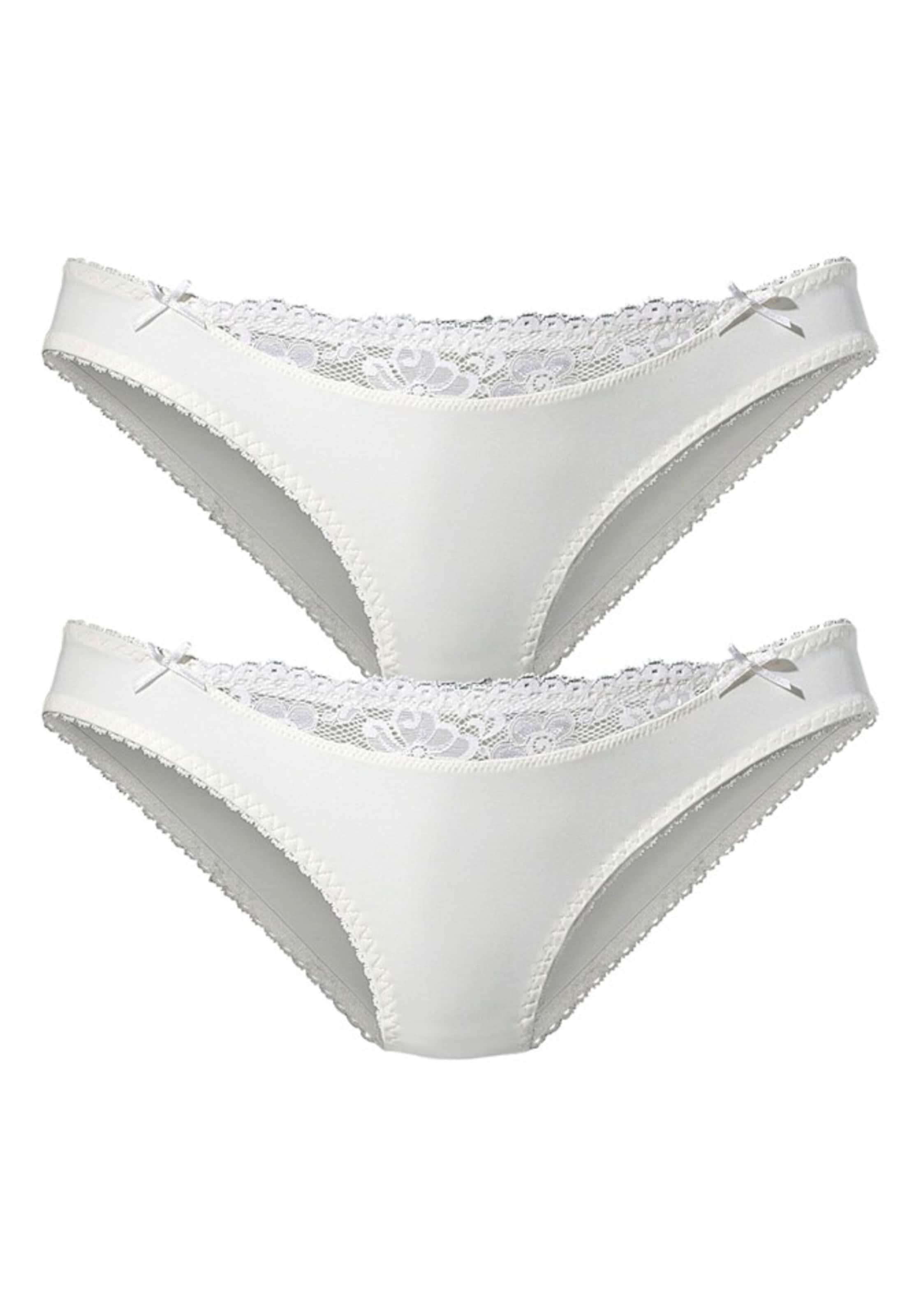 Slip di NUANCE in bianco: frontale