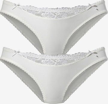 Slip di NUANCE in bianco: frontale