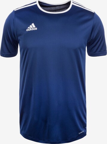 T-Shirt fonctionnel 'Entrada 18' ADIDAS SPORTSWEAR en bleu : devant