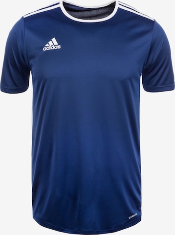 T-Shirt fonctionnel 'Entrada 18' ADIDAS SPORTSWEAR en bleu : devant