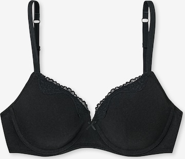 SCHIESSER Bra in Black: front