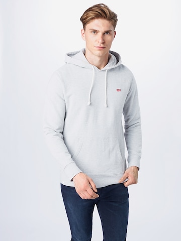 LEVI'S ® Regular fit Sweatshirt 'The Original HM Hoodie' in Grijs: voorkant