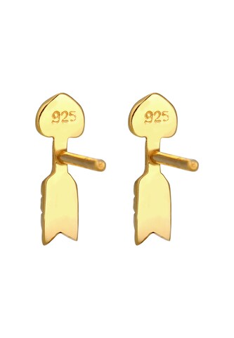ELLI Ohrringe Herz, Pfeil in Gold