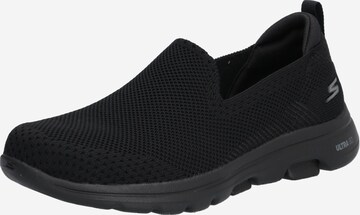 SKECHERS Trampki slip on 'Go Walk 5 Prized' w kolorze czarny: przód