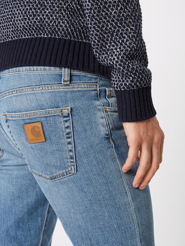 Carhartt WIP Slimfit Jeans 'Rebel' i blå