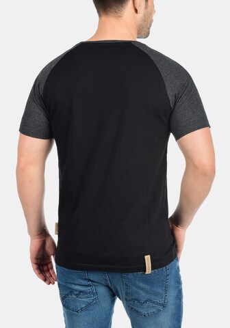 INDICODE JEANS Rundhalsshirt 'Gresham' in Schwarz