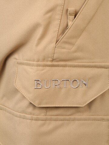 Regular Pantalon outdoor BURTON en beige