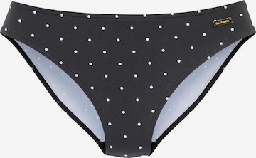 LASCANA Bikini Bottoms in Black: front