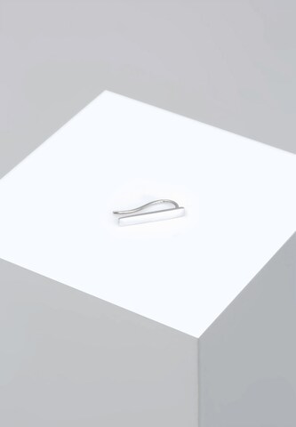 ELLI Earrings 'Single Ear Climber' in Silver