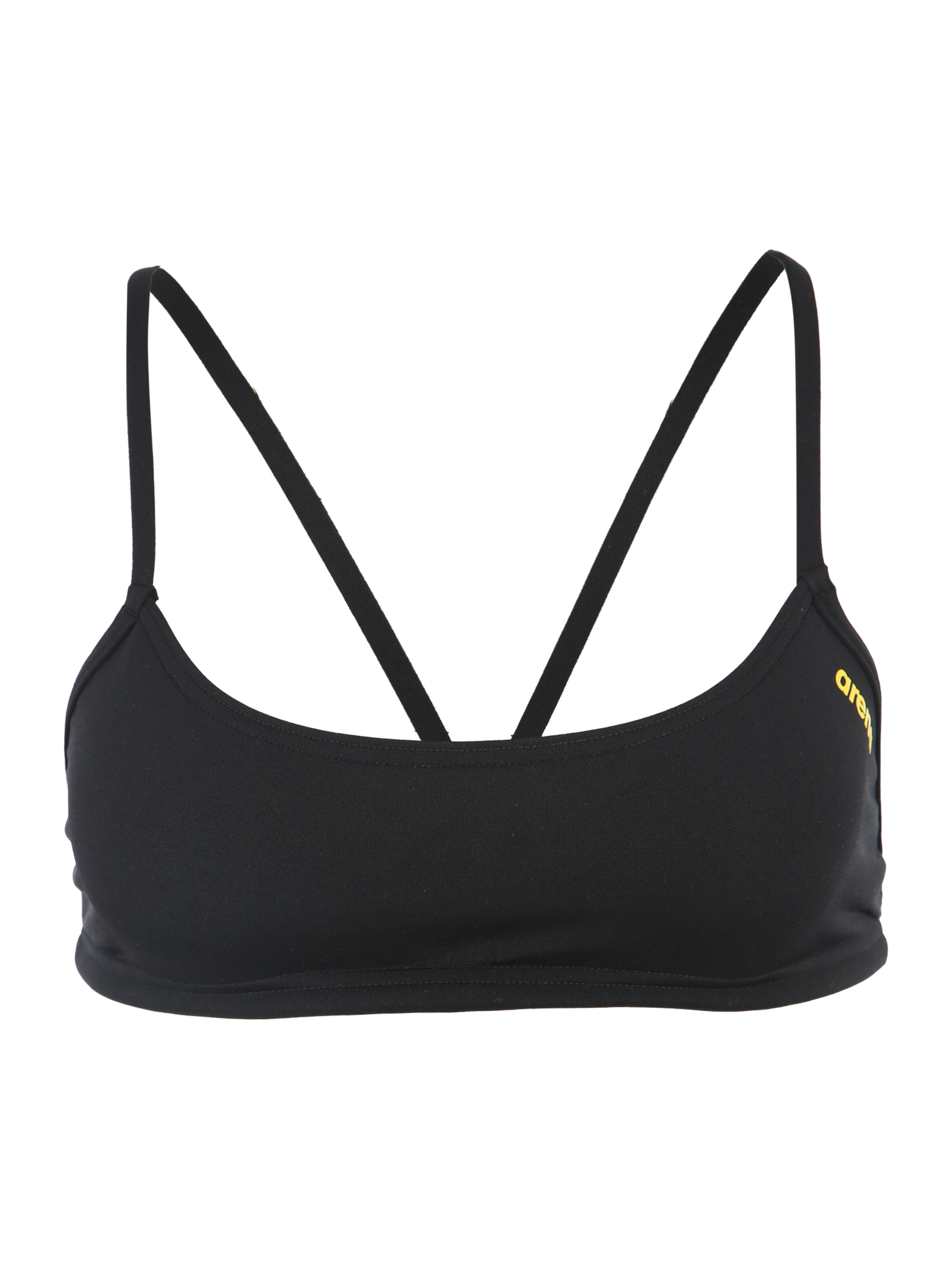 ARENA - Sportbikinitop 'BANDEAU PLAY' in de kleur Zwart