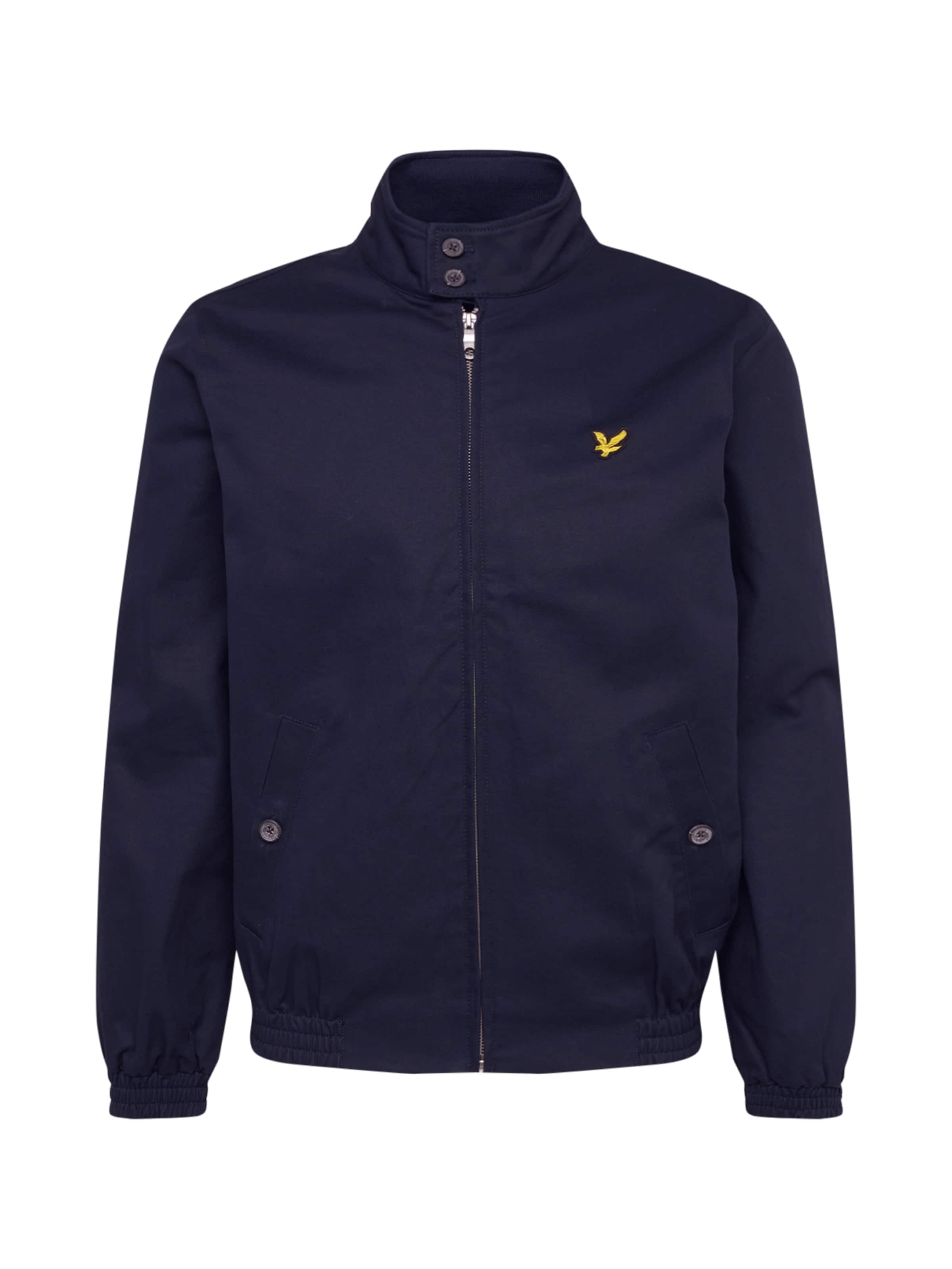 Lyle & Scott Jacke 'Harrington' in Blau: Vorderseite