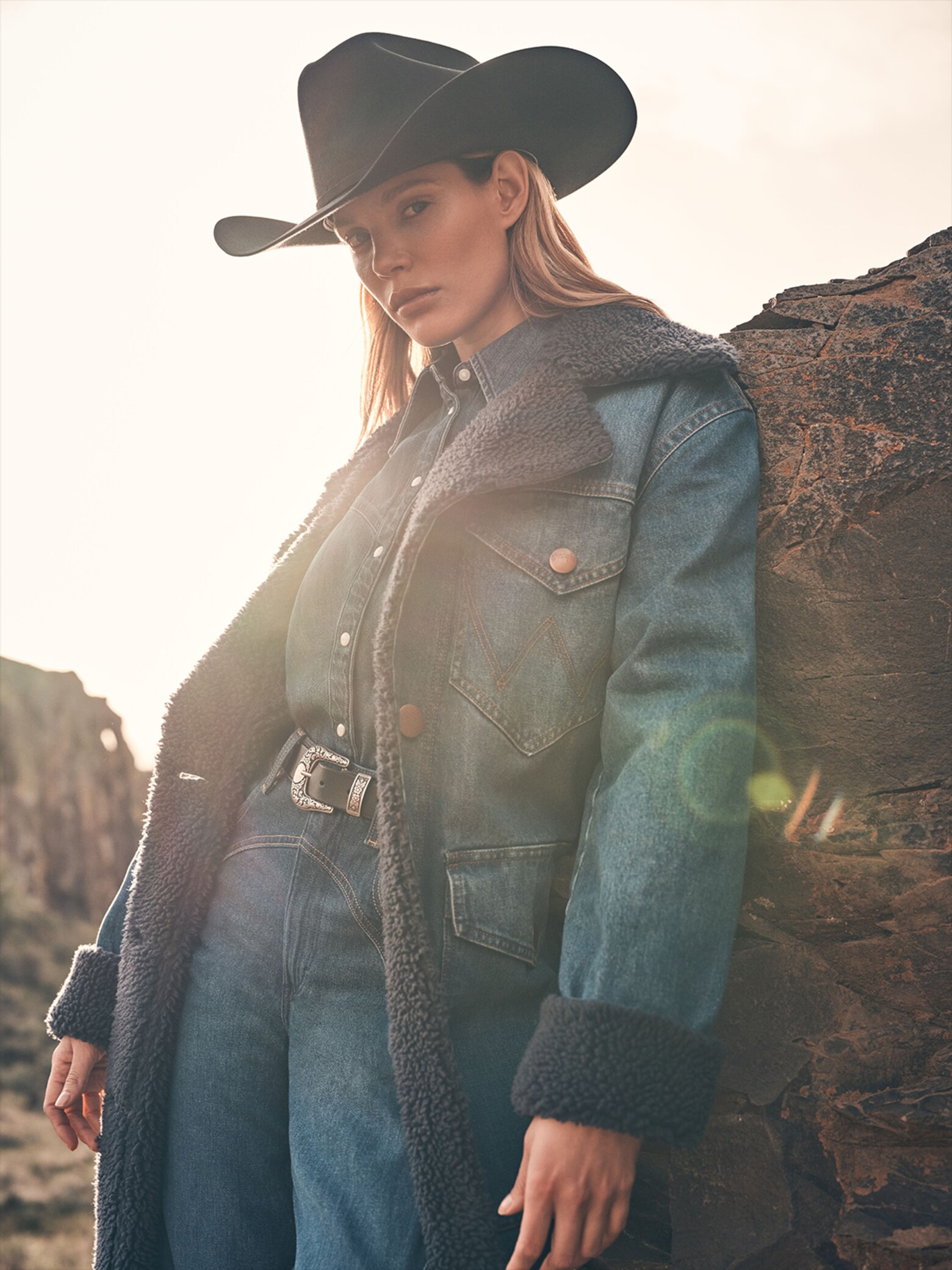Achten Sie auf das W Wrangler
