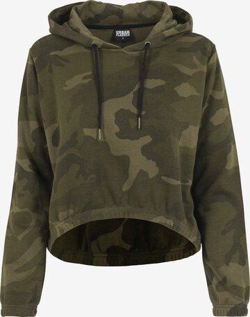 Urban Classics - Sweatshirt em verde: frente