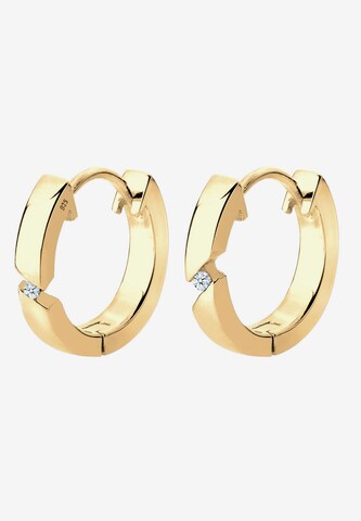 Elli DIAMONDS Earrings 'Funkelnd' in Gold