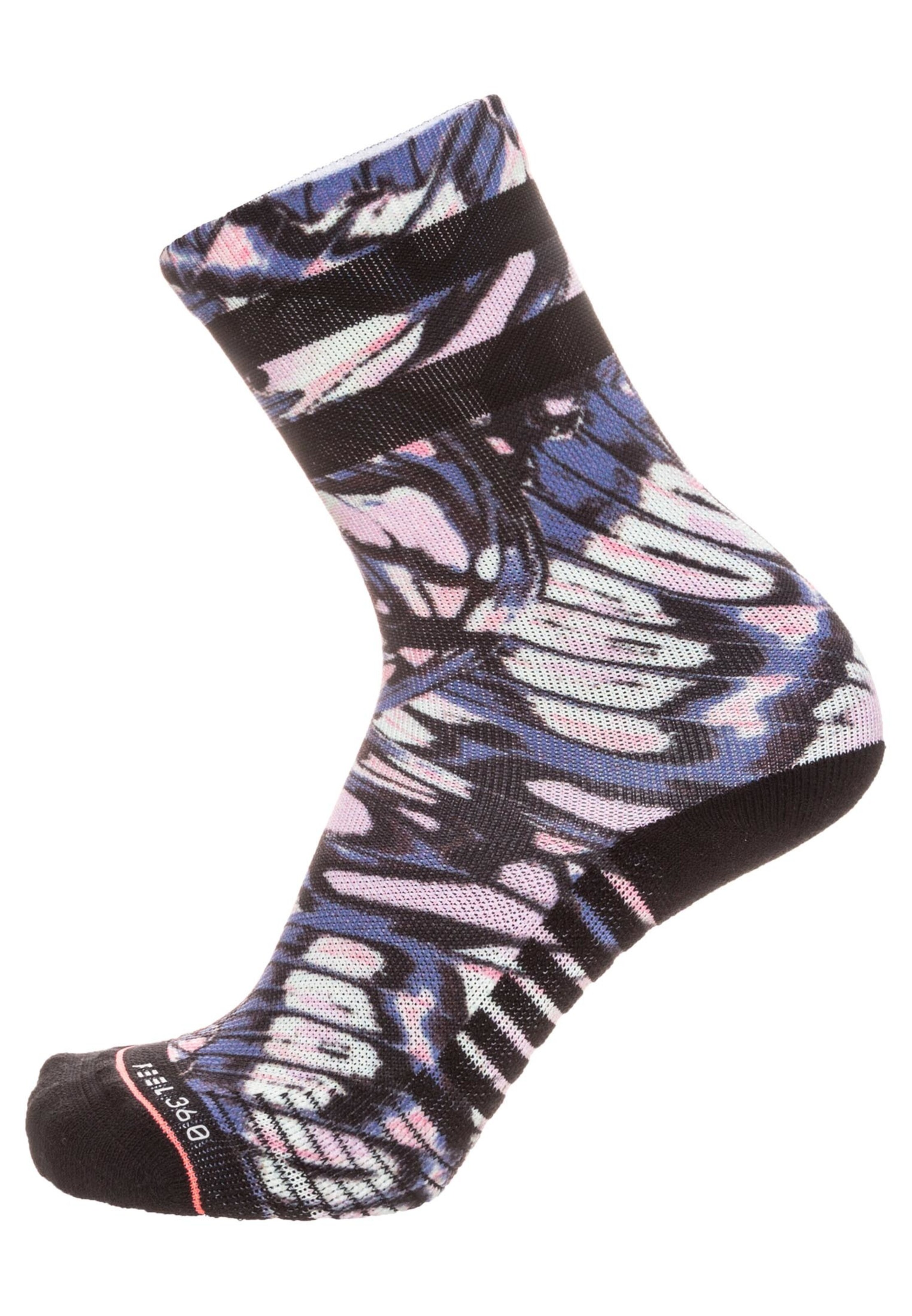 Stance - Socken 'Athletic Fusion Flutter Kick Crew' in violettblau
