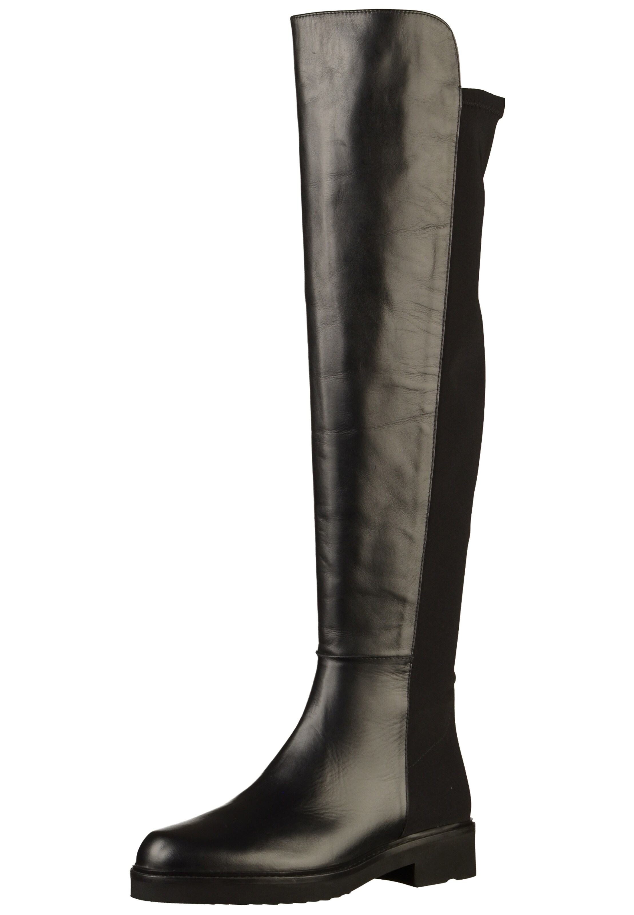 GADEA - Overknee laarzen in de kleur Zwart