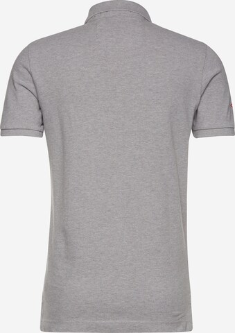 T-Shirt 'CLASSIC' Superdry en gris