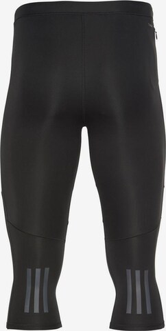 ADIDAS SPORTSWEAR Skinny Workout Pants 'RESPONSE' in Black