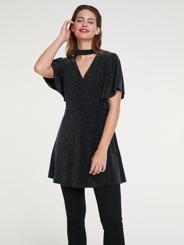 heine Bluse in Schwarz