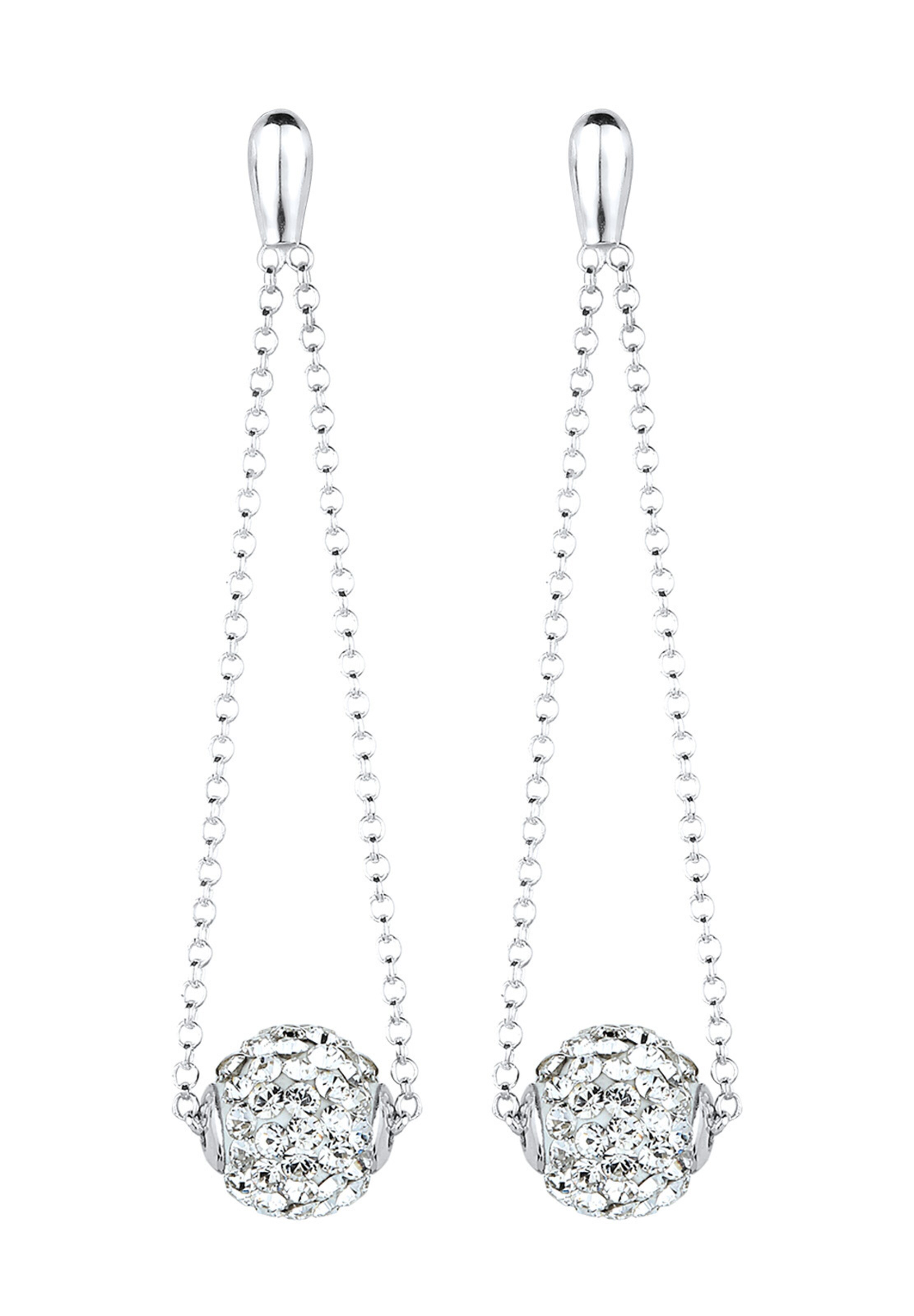 ELLI Ohrringe in Silber: Vorderseite