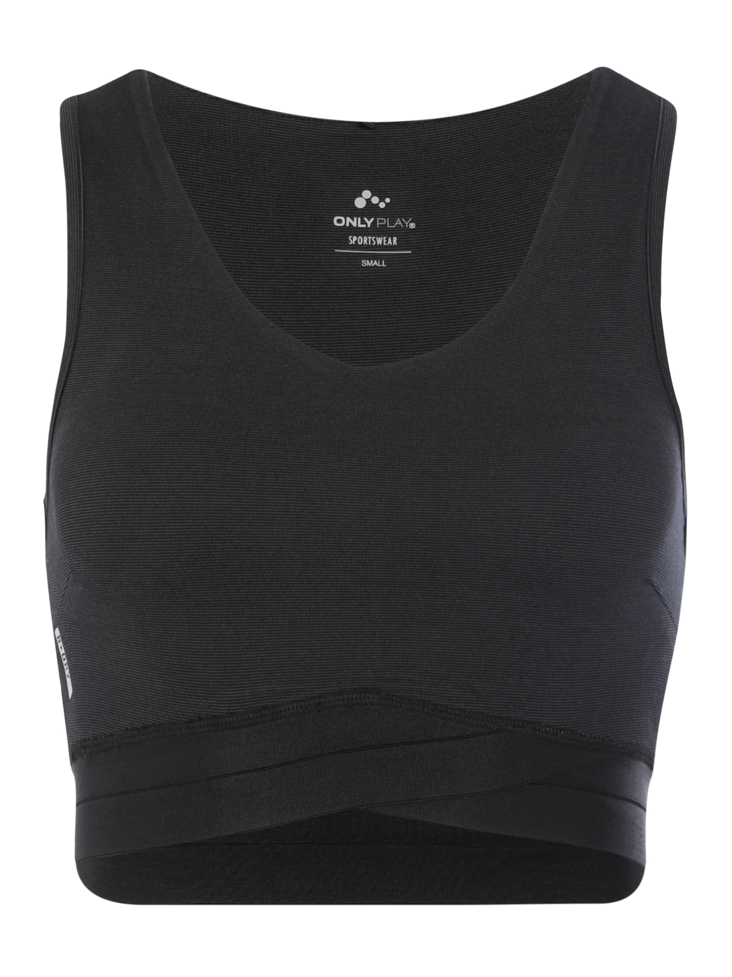 ONLY PLAY - Sport bh 'VIPER' in de kleur Zwart