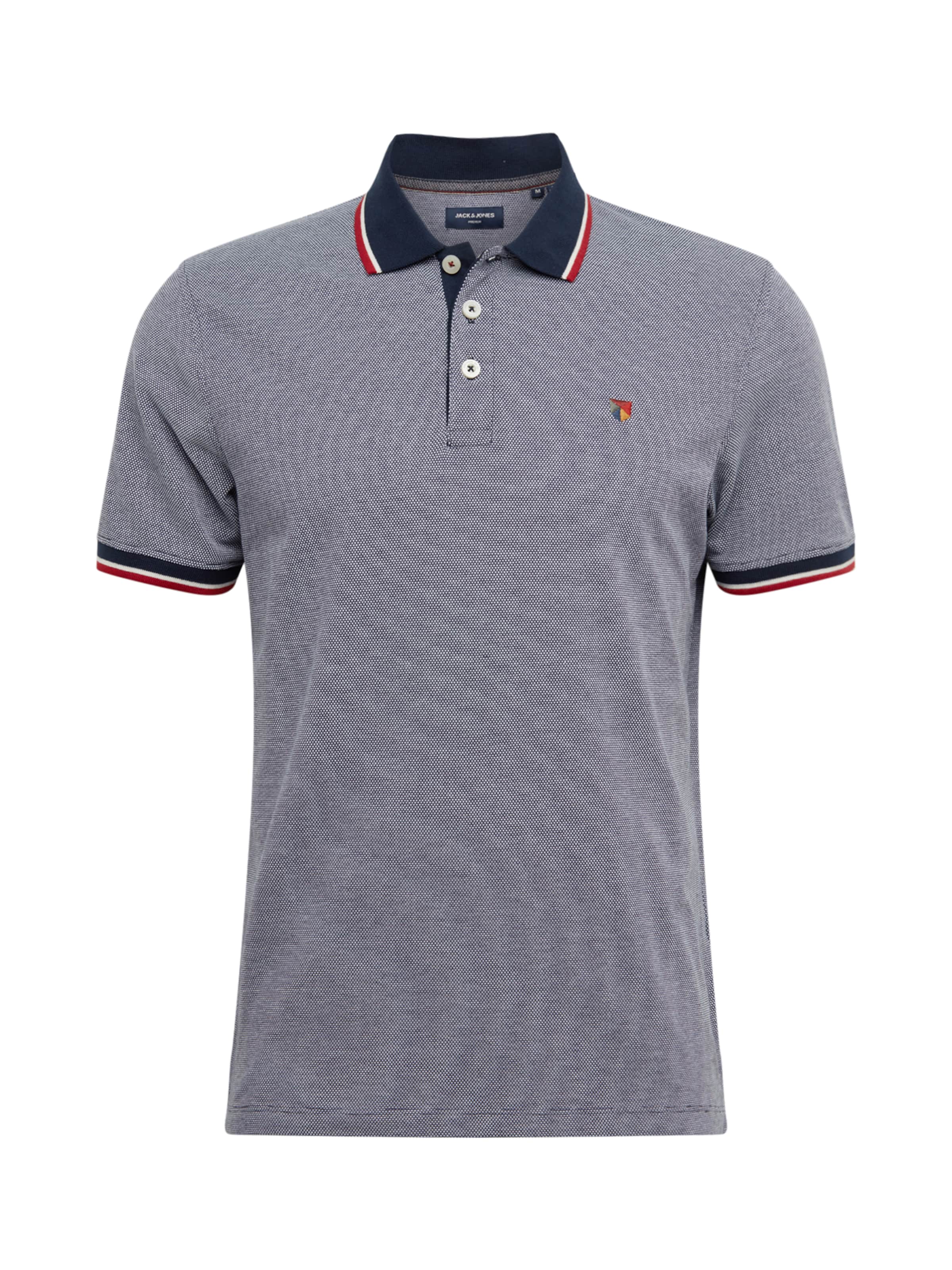 JACK & JONES Poloshirt 'JJBluwin' in Blau: Vorderseite