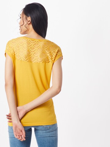 ONLY Shirt in Yellow: back