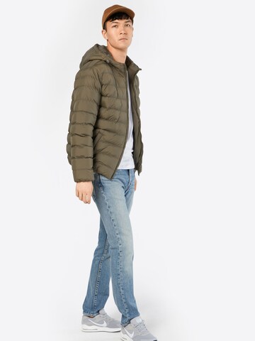 Urban Classics Steppjacke 'BASIC BUBBLE' in Grün