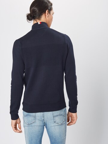 TOMMY HILFIGER Pullover in Blau: zadná strana