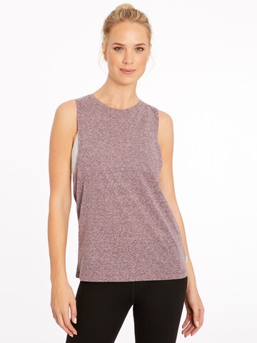 Marika - Top desportivo 'CHARLIE' em roxo: frente