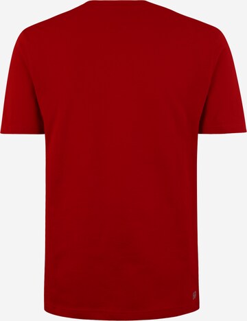 Coupe regular T-Shirt LACOSTE en rouge : derrière