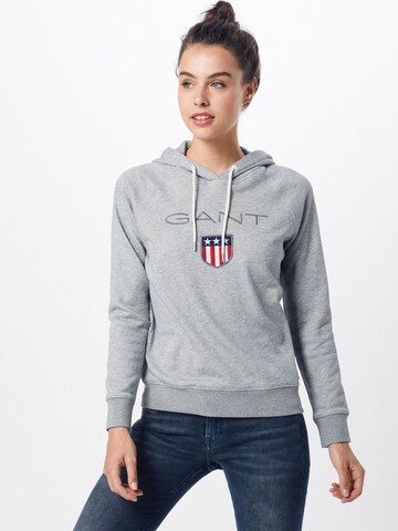 GANT Sweatshirt 'Shield' in Grey: front